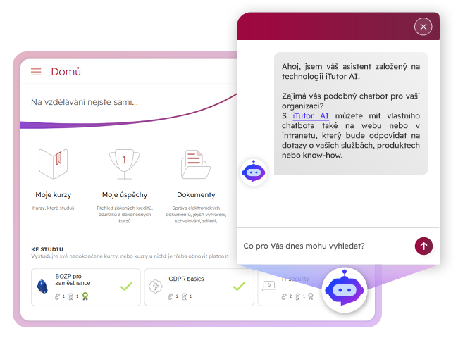 Moduly LMS iTutor